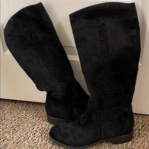 Black western style boots